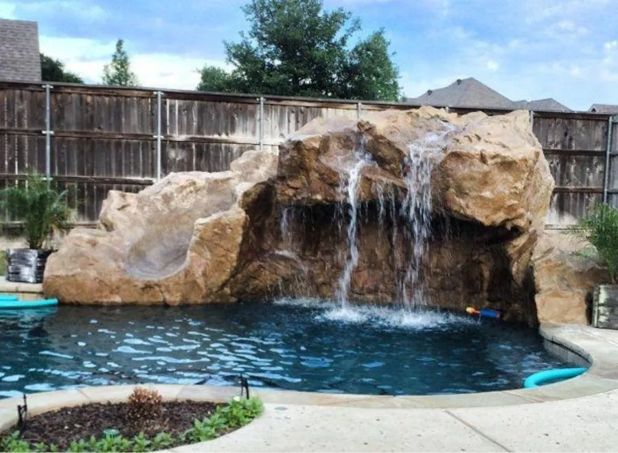 stone water feature